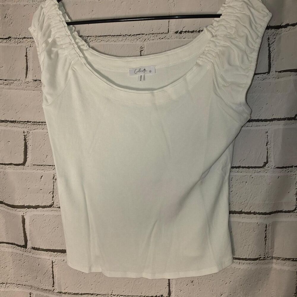 Unbranded Women's White Crop-top